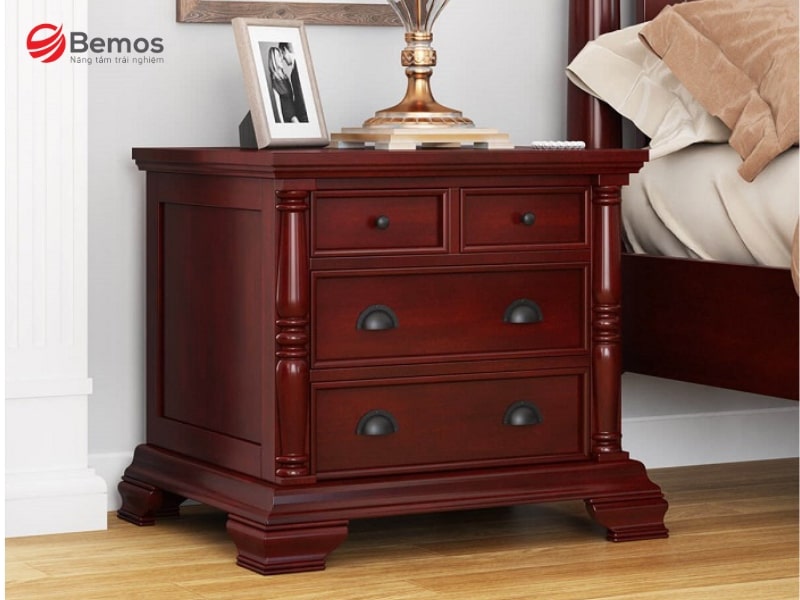 Tủ đầu giường cổ điển - Điểm nhấn đắt giá cho không gian ngủ