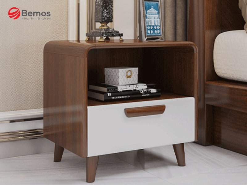 Tủ đầu giường BM-128-S5 được phân phối bởi BEMOS