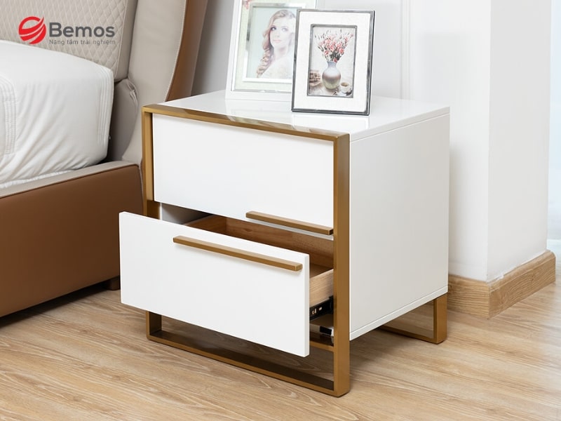 Tủ đầu giường - món đồ nội thất nhỏ xinh trong căn phòng ngủ