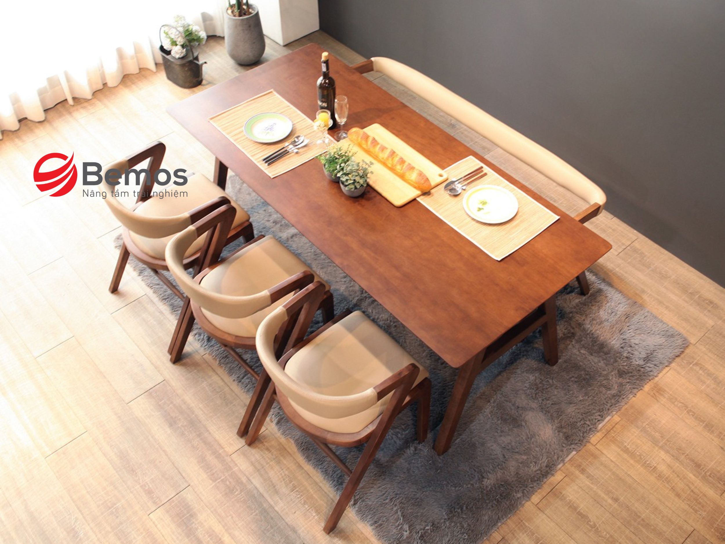 Kích Thước Chuẩn Bàn Ăn 6 Người Cho Phòng Bếp