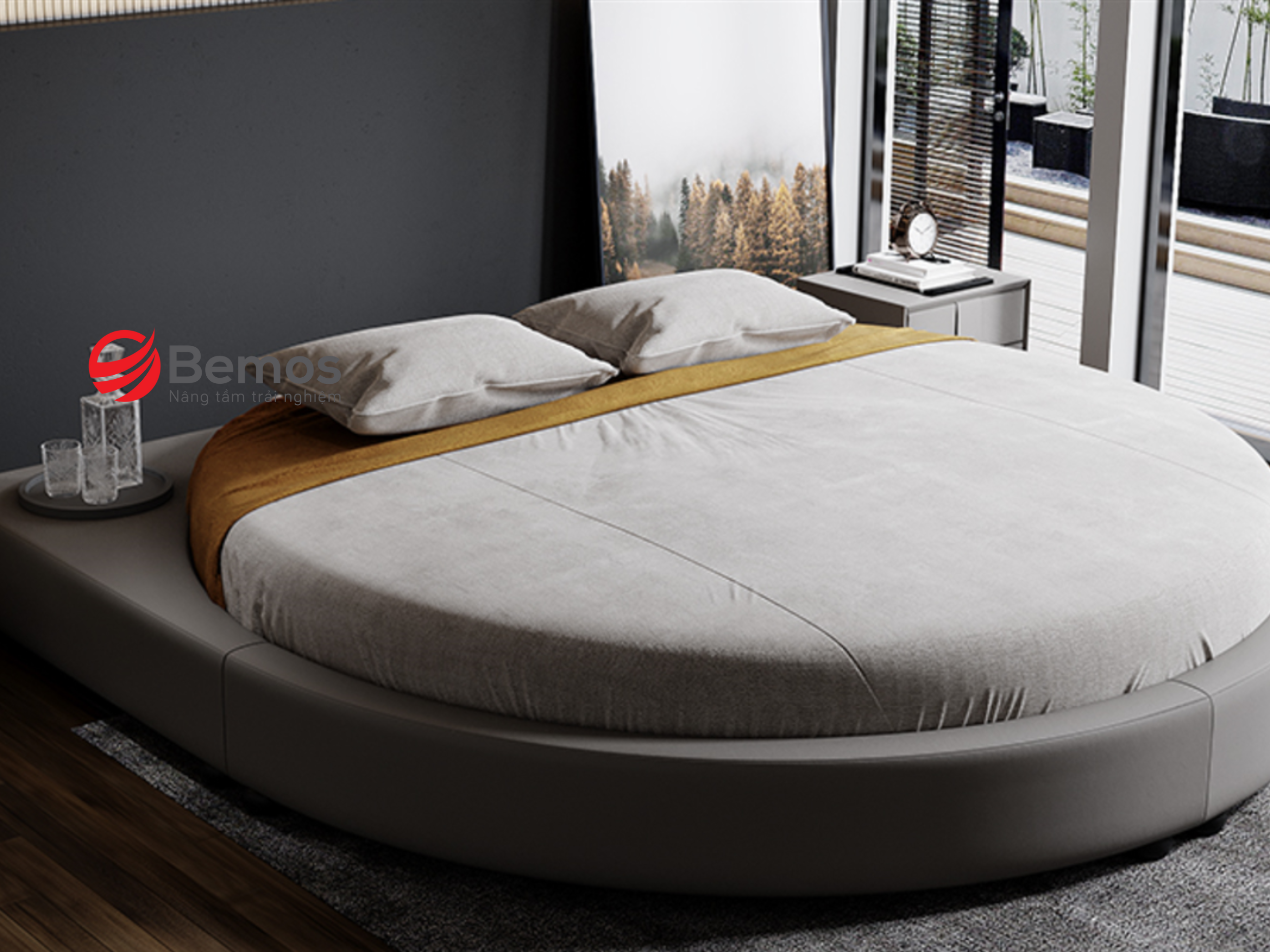 Xu Hướng Sử Dụng Giường Ngủ Tròn 2025