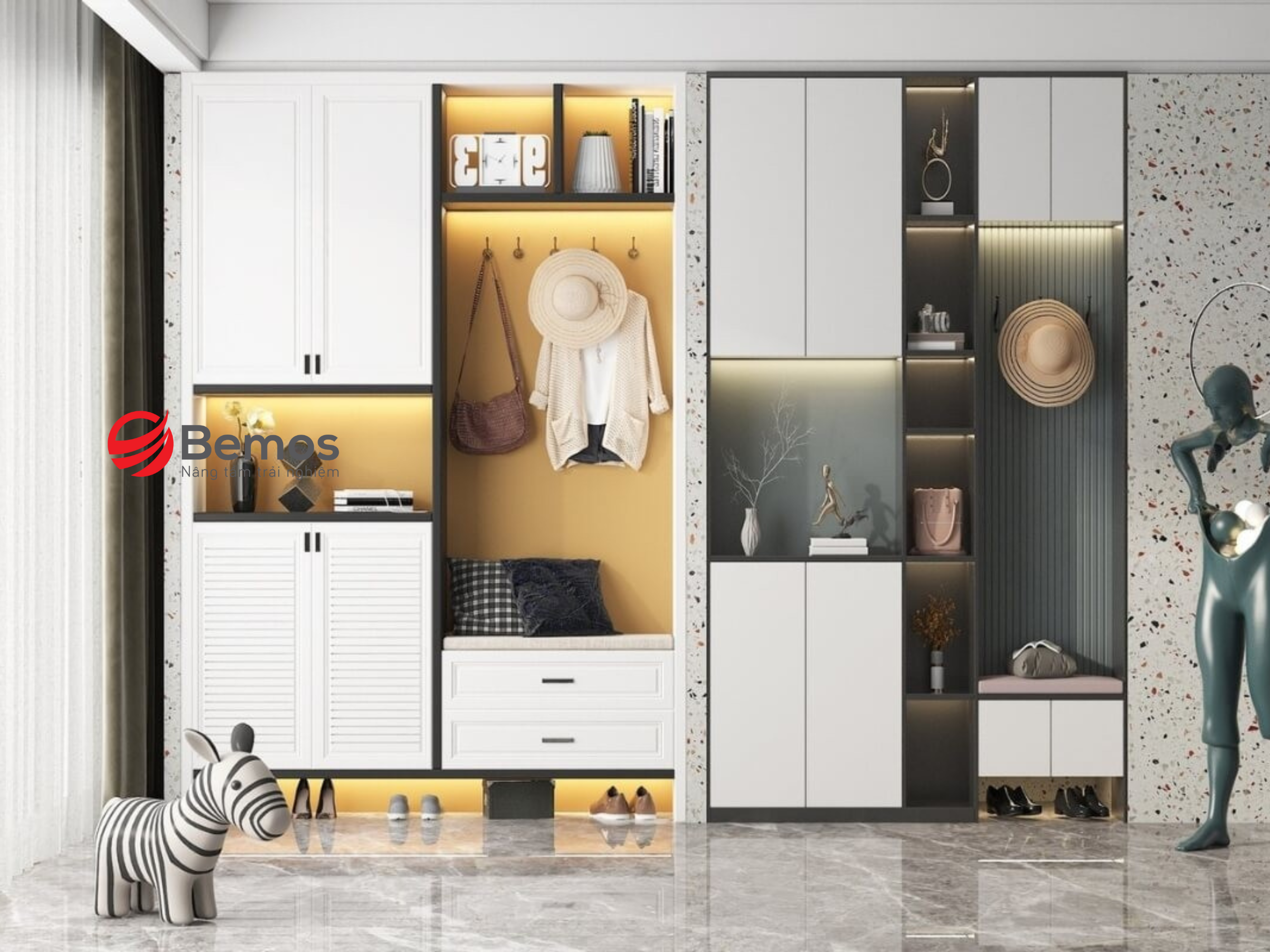 Kệ Tủ Thông Minh - Giải Pháp Tối Ưu Hóa Không Gian Nội Thất