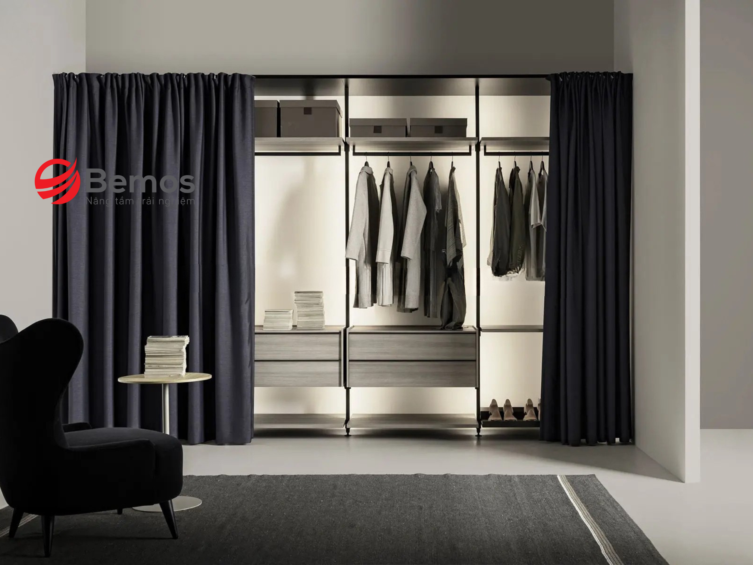 Top 9 mẫu tủ quần áo 4 cánh phổ biến 2025