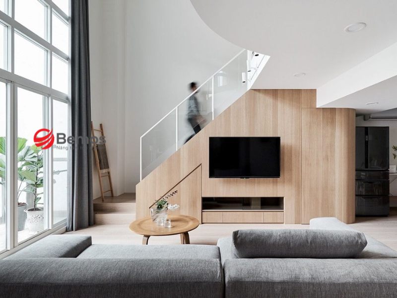 Tủ Cầu Thang Đẹp -Giải Pháp Tối Ưu Không Gian Sống Hiện Đại