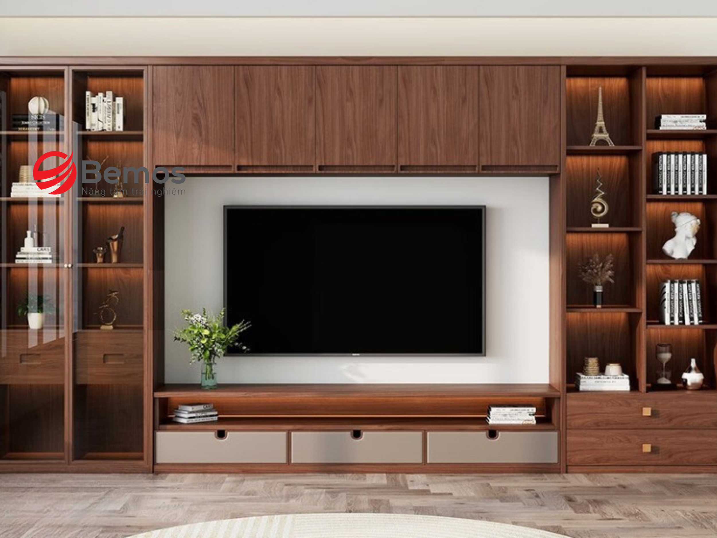 Tủ Kệ Tivi Phòng Khách - Bí Quyết Tối Ưu Không Gian Nhỏ Hẹp