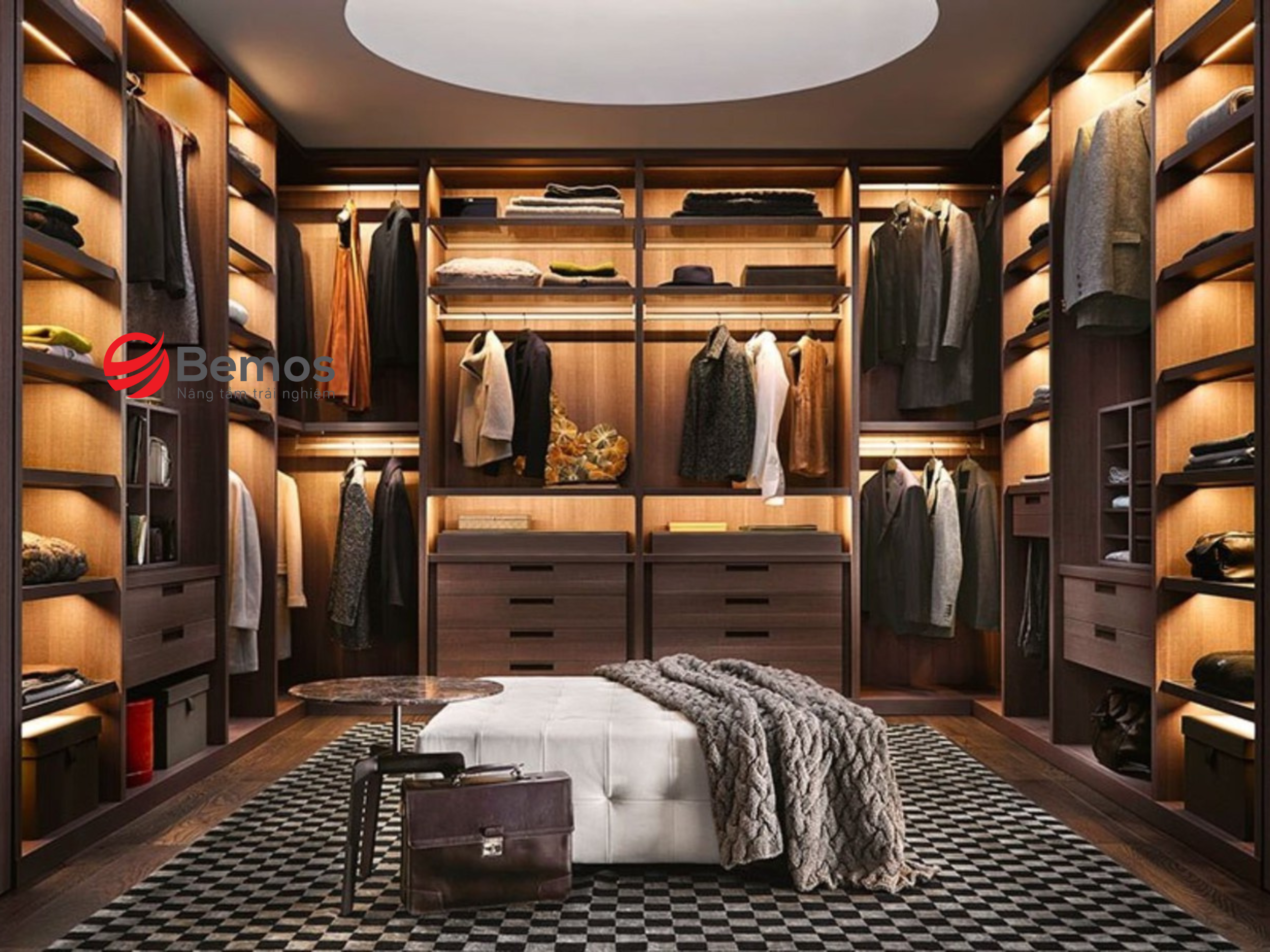 Top 3 mẫu tủ quần áo chữ U hot nhất 2025