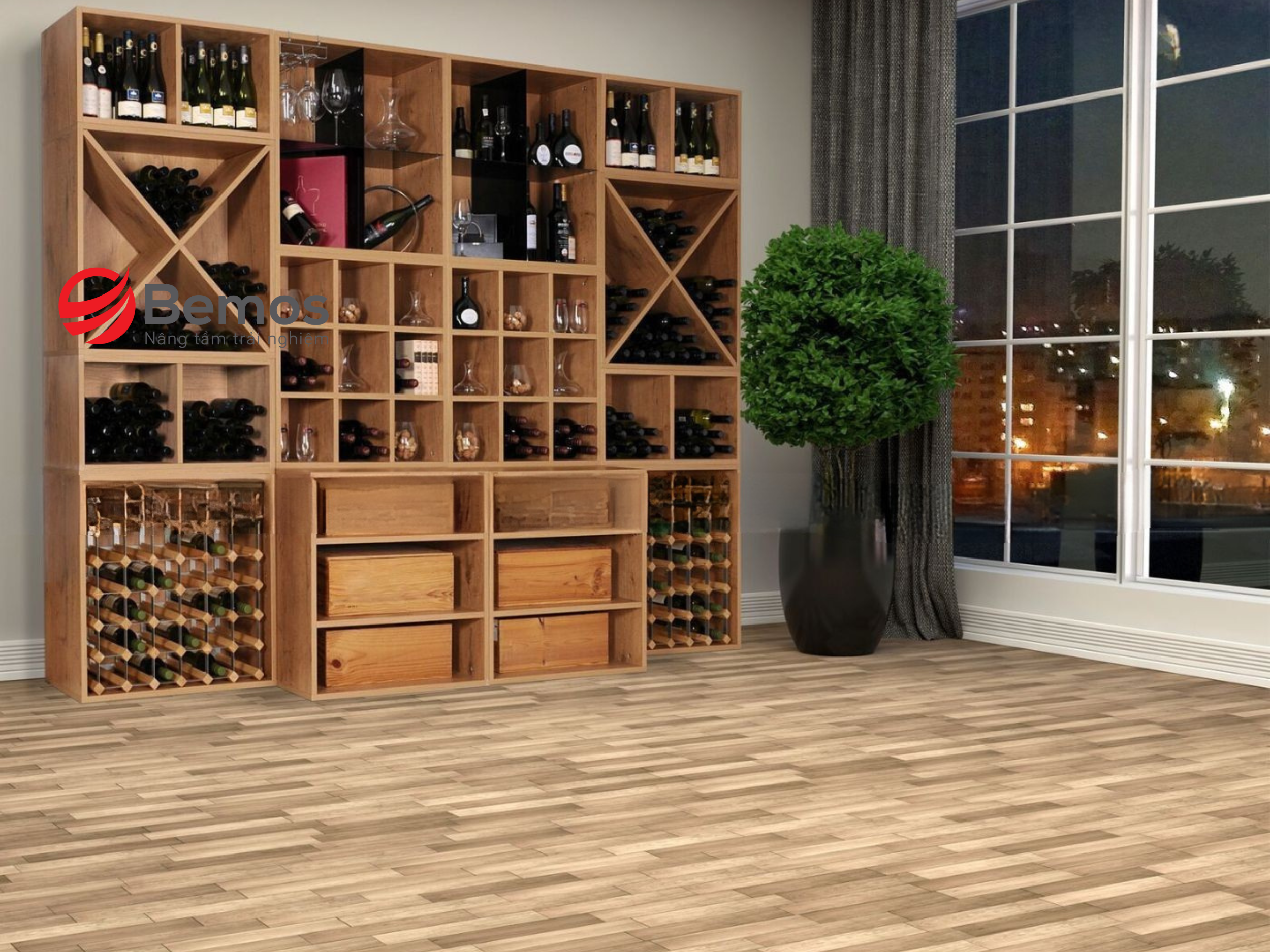 Tủ Rượu Gỗ Công Nghiệp - Lựa Chọn Kinh Tế Cho Mọi Gia Đình