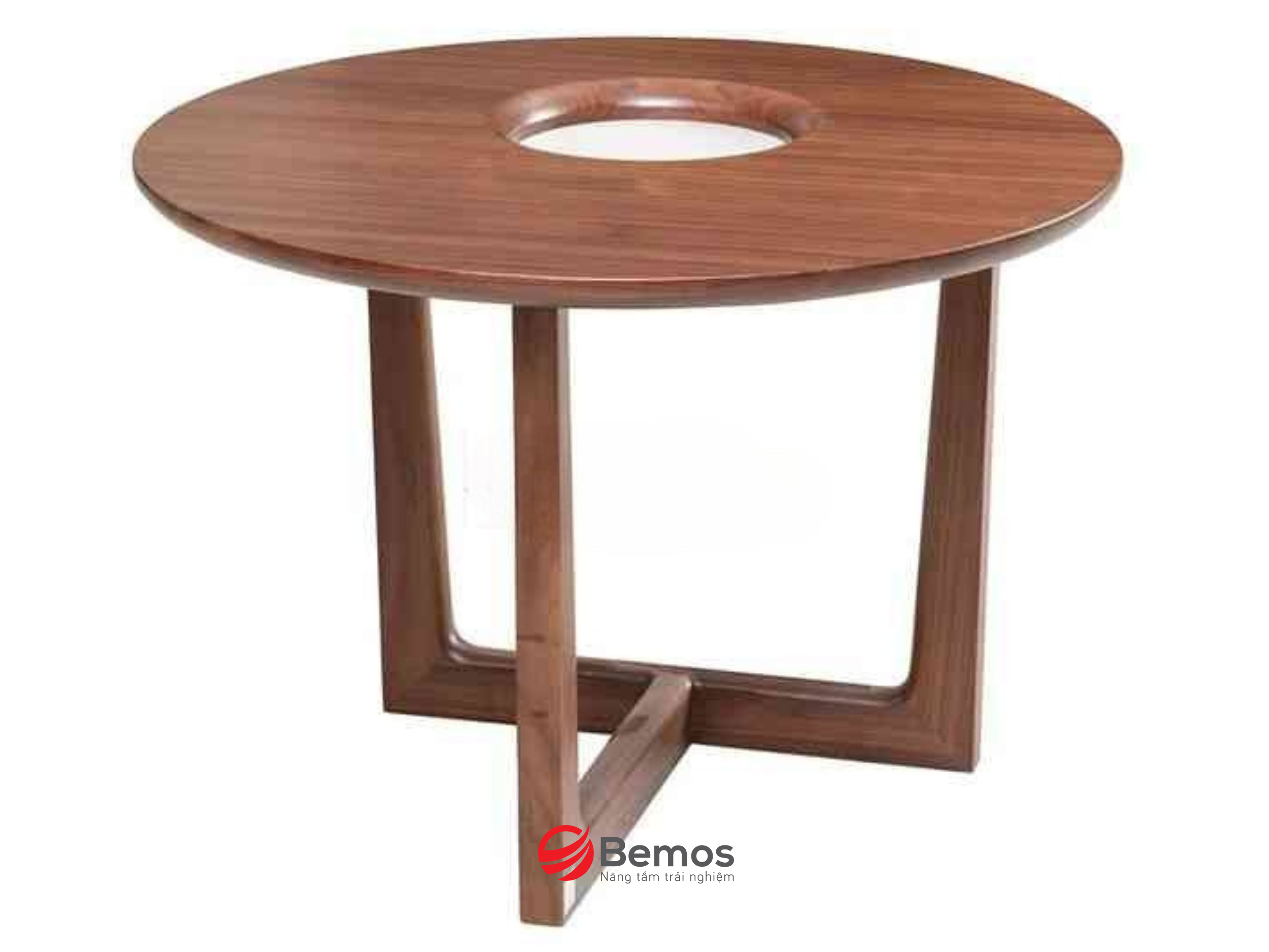 Bàn Trà Tròn Gỗ BM-23-BTTG