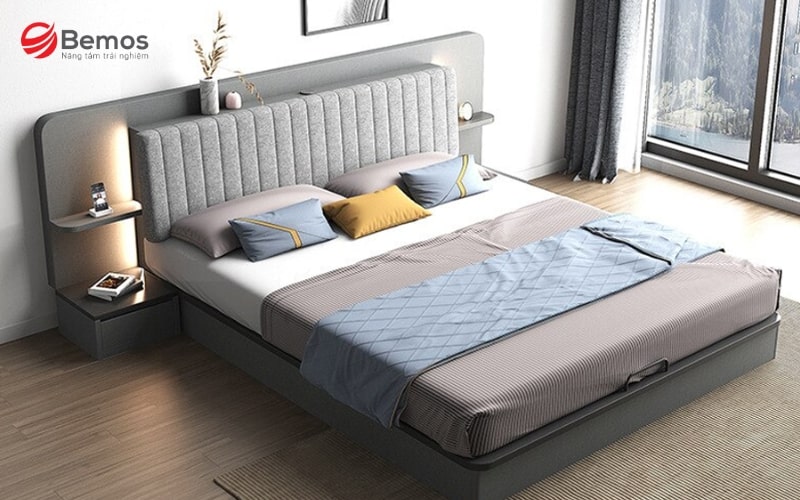 Giường ngủ 1 8mx2m: nâng tầm phòng ngủ bằng sự tiện nghi tối ưu