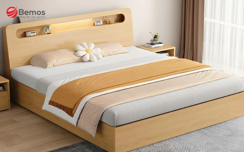 Giường ngủ 1.8mx2m - kích thước tiêu chuẩn được nhiều gia đình ưa chuộng