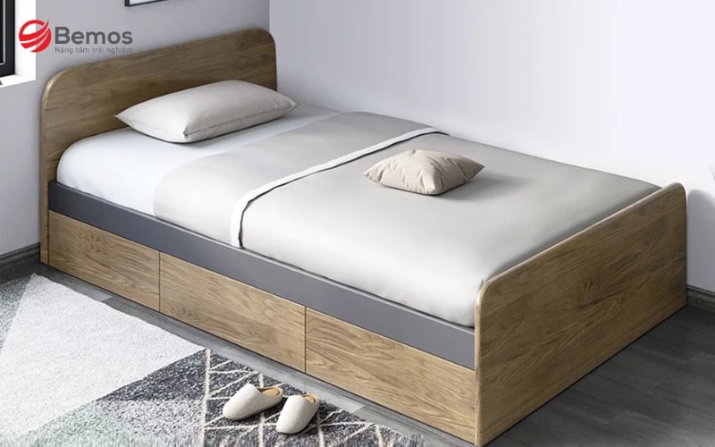 Giường ngủ 1m2 đẹp, bền, giá tốt – Lựa chọn lý tưởng cho phòng nhỏ