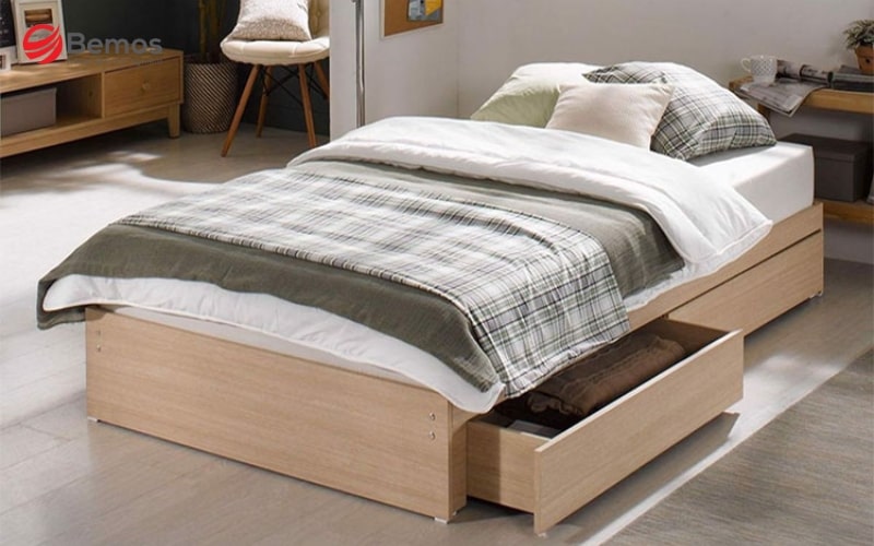 Chọn giường ngủ 1m2 phù hợp với phong cách nội thất phòng ngủ