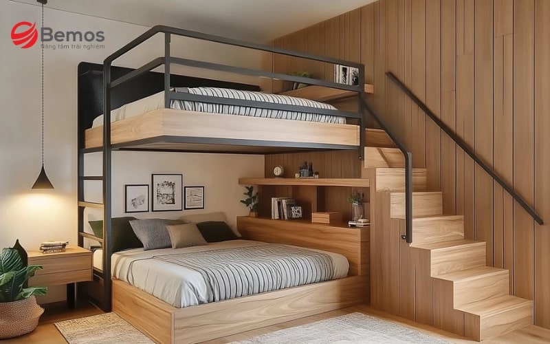 Các mẫu giường ngủ 2 tầng bền đẹp được yêu thích nhất 2025
