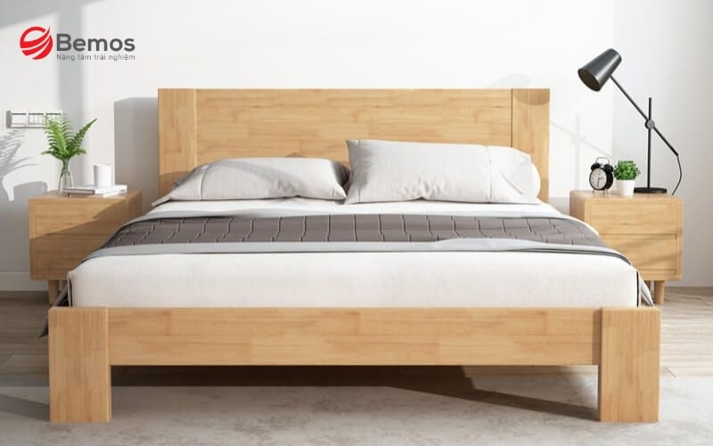 Giường ngủ 4 chân cao cấp – Vững chắc từ chất liệu đến thiết kế