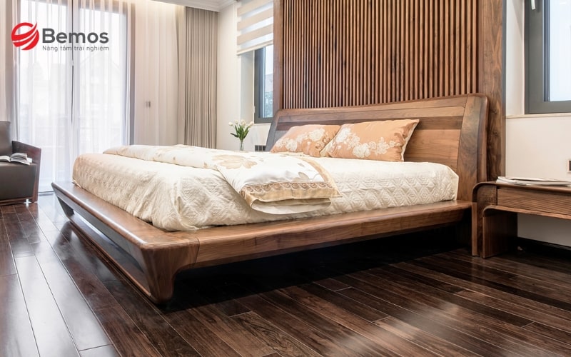 Kinh nghiệm lựa chọn giường ngủ gỗ giá rẻ cho phòng ngủ