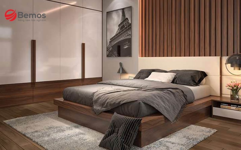 Vệ sinh thường xuyên để giường ngủ bằng gỗ luôn được bền đẹp