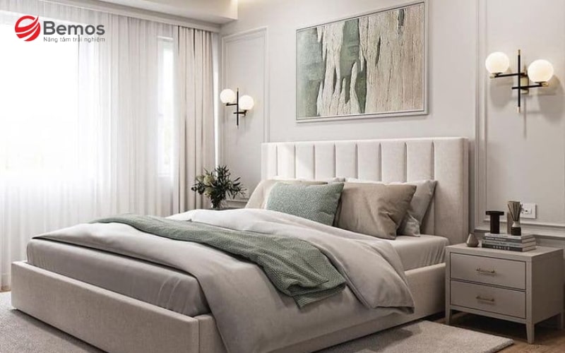 Đặt giường ngủ đúng cách giúp gia chủ ngủ ngon và an tâm hơn
