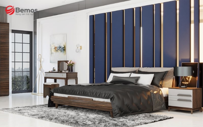 Mẫu giường ngủ khách sạn BM-153-SA18