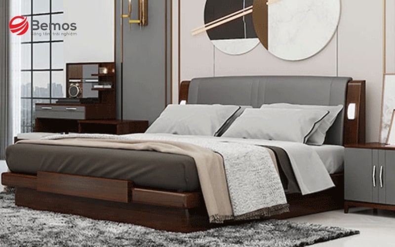 Giường chân hộp BM-146-SH18