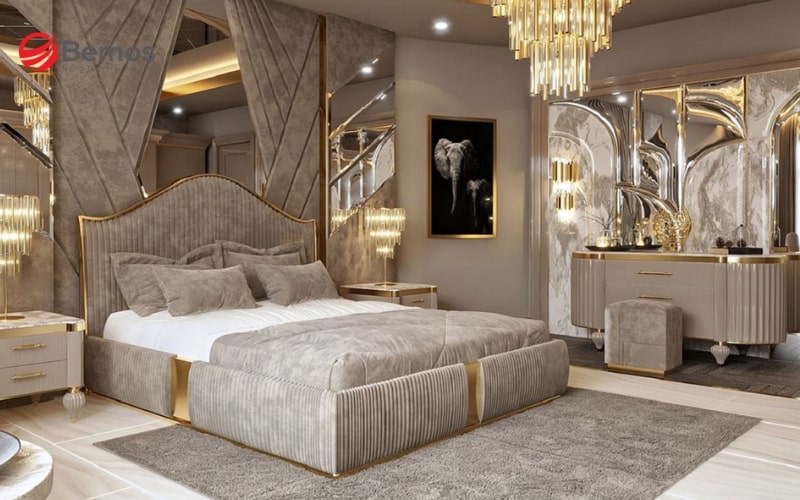 Giường Luxury - món đồ nội thất cao cấp tô điểm cho căn phòng ngủ
