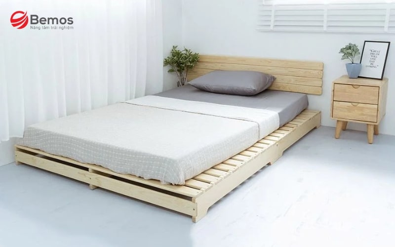Tư vấn chọn giường ngủ pallet bền đẹp, phù hợp từng phong cách