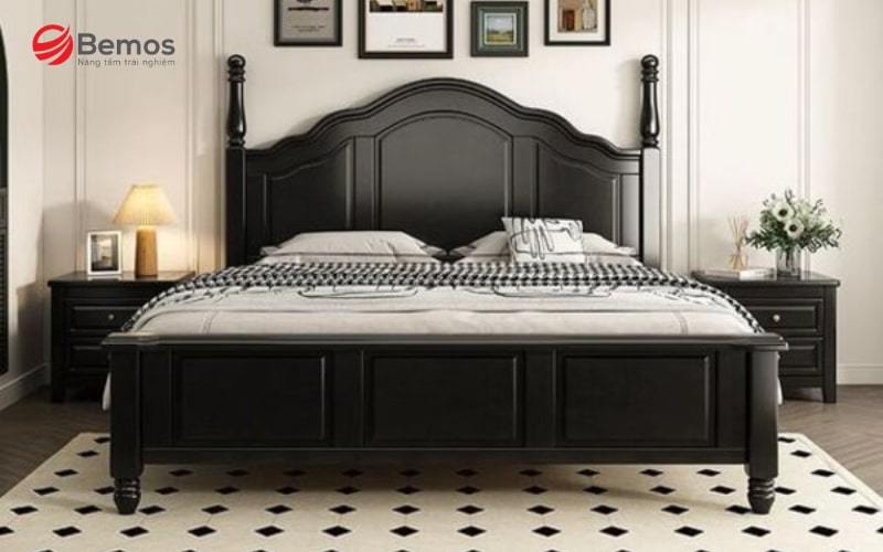 Giường ngủ Indochine - món nội thất được nhiều gia đình yêu thích