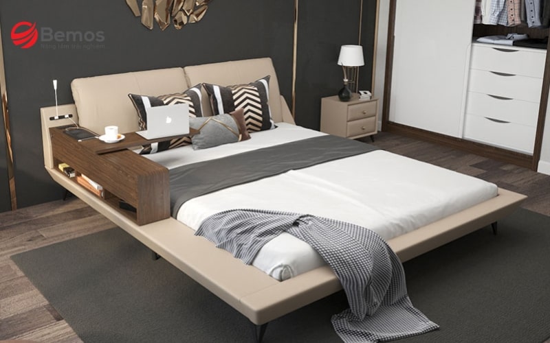 Giường ngủ thông minh tích hợp nhiều tính năng tiện ích