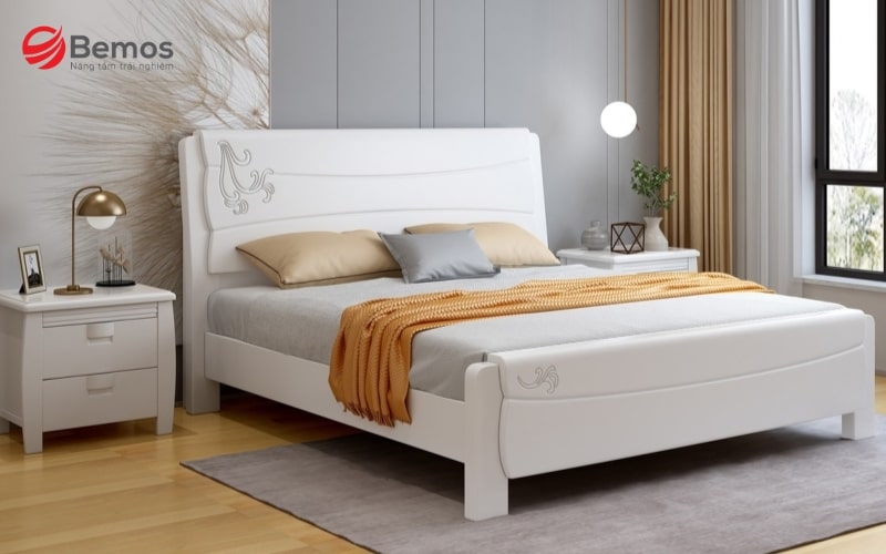 Giường ngủ trắng – Điểm nhấn tinh tế cho không gian nghỉ ngơi 