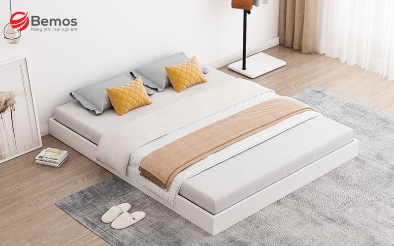 Giường ngủ phong cách Nhật Bản được nhiều gia đình yêu thích