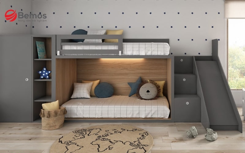 Các mẫu giường ngủ trẻ em siêu HOT được yêu thích nhất hiện nay
