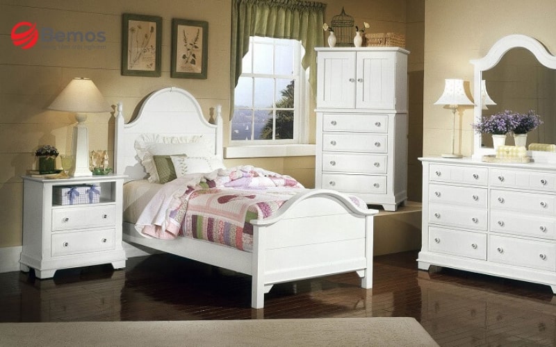 Các mẫu giường kích thước 1m2 phù hợp cho bé từ 6 tuổi trở lên