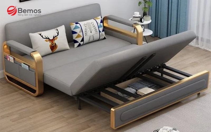 Mẫu giường ngủ sofa kéo gấp tiện lợi trong văn phòng