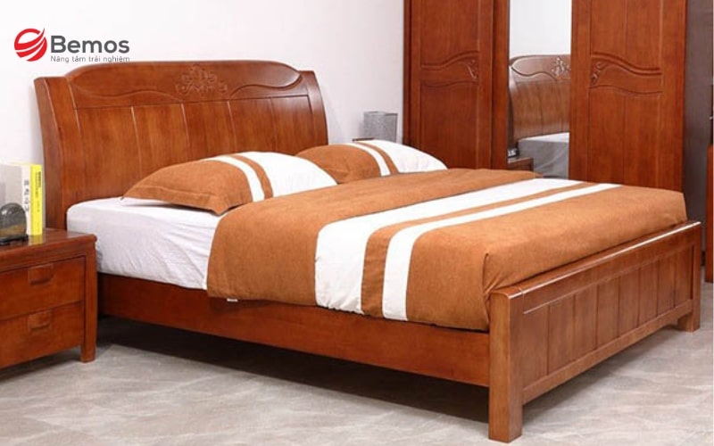 Các mẫu giường xoan đào được nhiều gia đình Việt yêu thích
