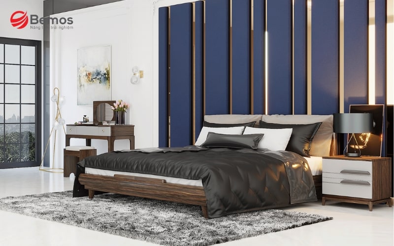 Mẫu giường ngủ 4 người BM-153-SA18