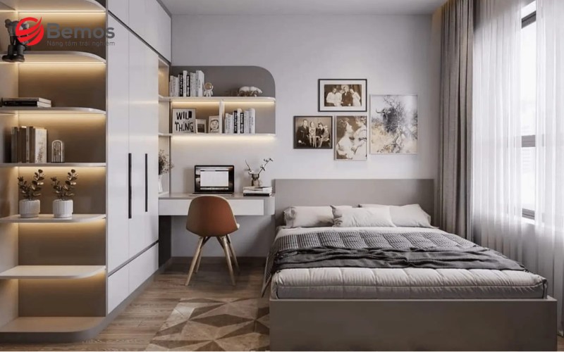 Ưu tiên nội thất đa năng cho căn phòng ngủ có diện tích nhỏ