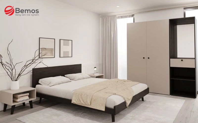 Lựa chọn các món đồ nội thất phù hợp với không gian phòng ngủ