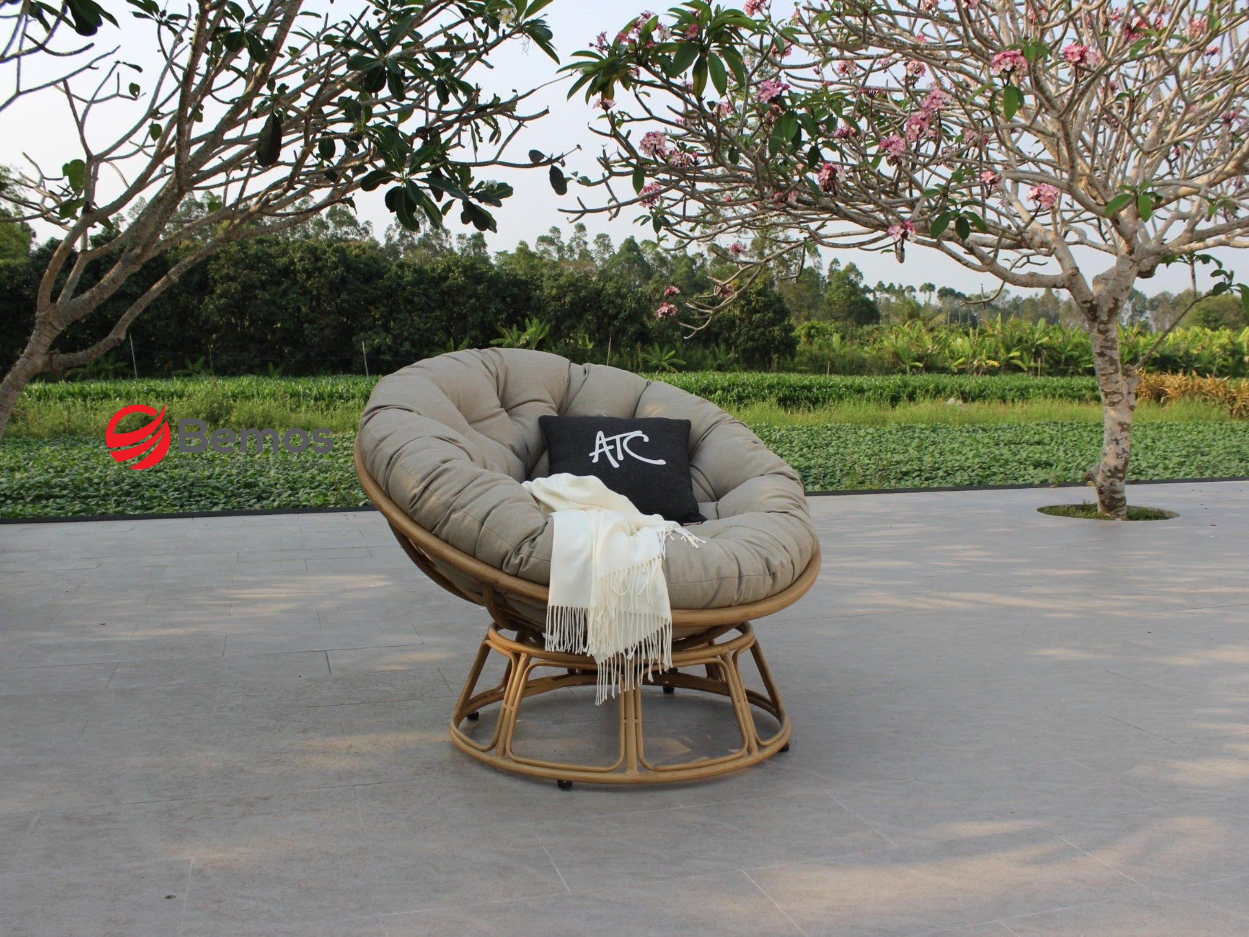 Ghế Đọc Sách Papasan Mang Lại Sự Thư Giãn Tuyệt Đối Cho Người Yêu Sách