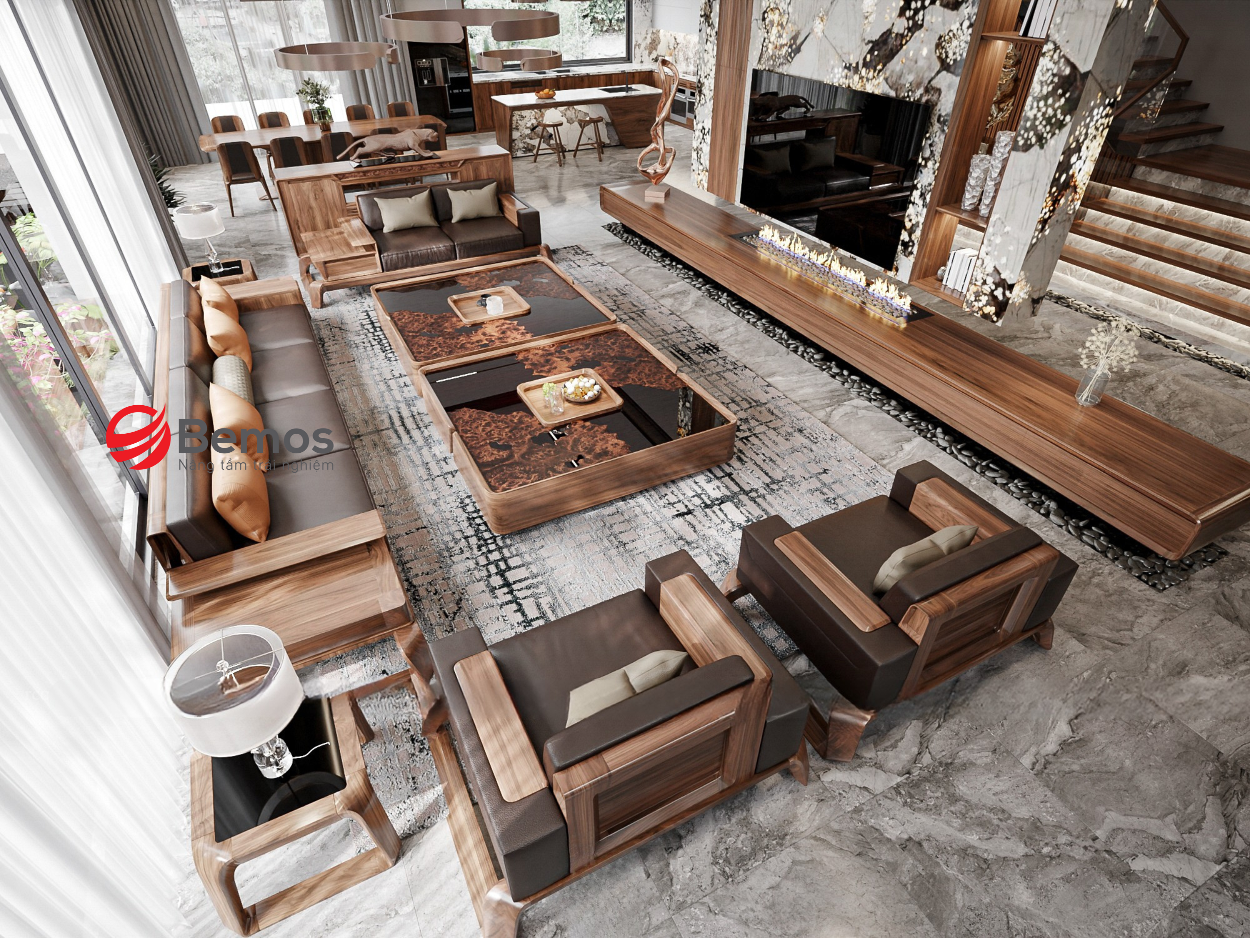 Ghế Sofa Gỗ Dài – Lựa Chọn Hoàn Hảo Cho Không Gian Sống 