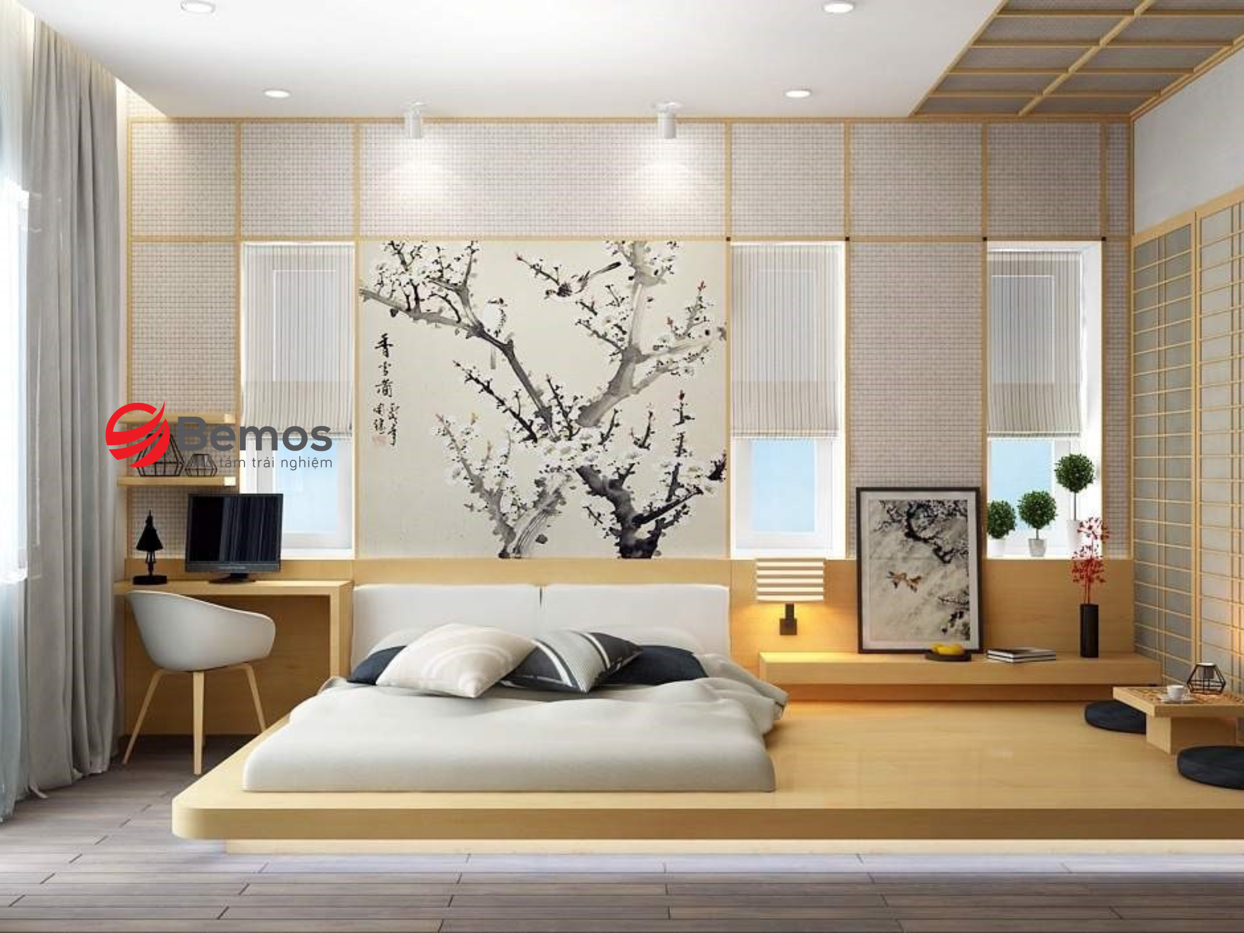 Xu Hướng Sử Dụng Giường Không Có Chân 2025