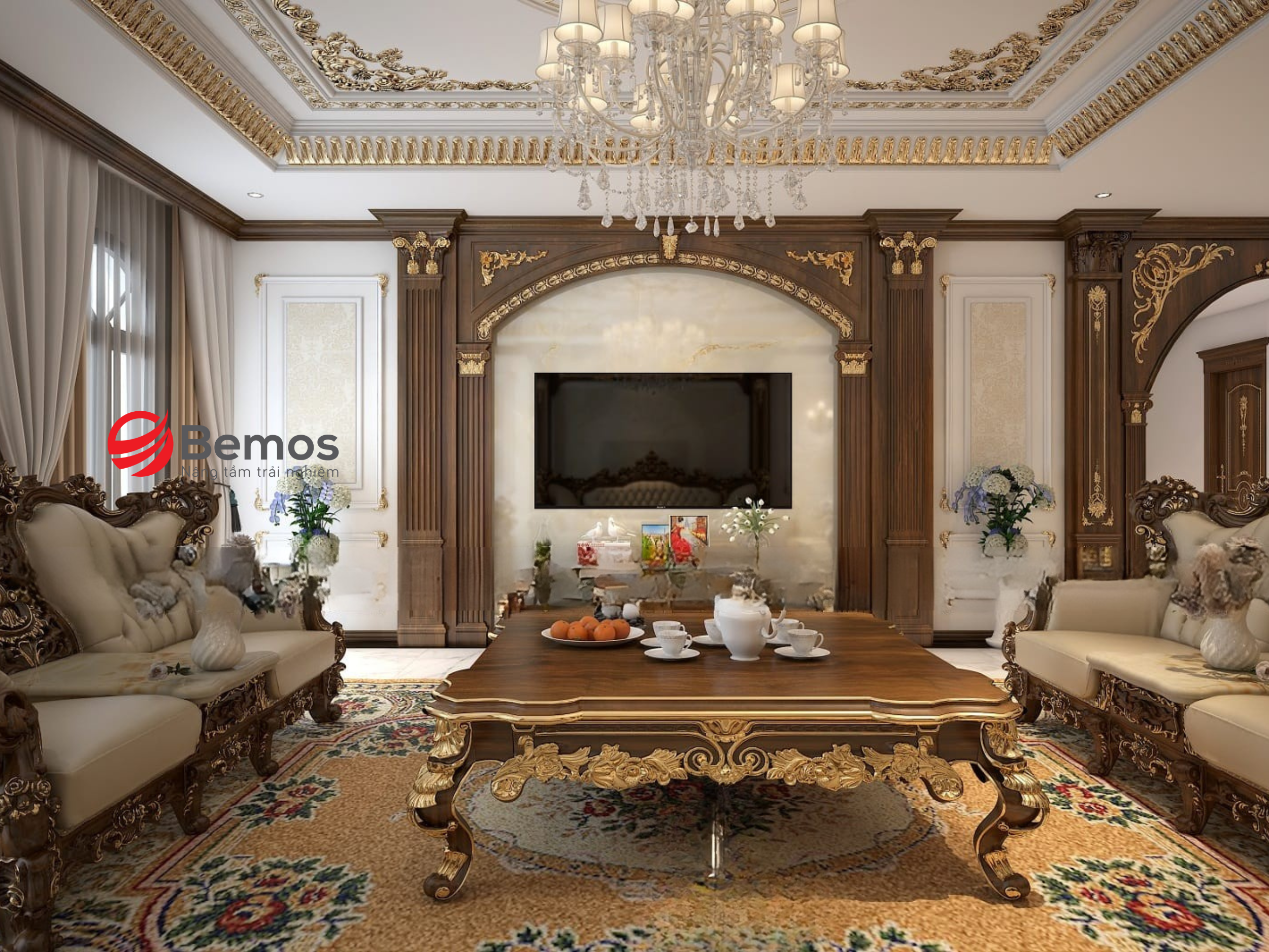 Sofa Hoàng Gia – Biểu Tượng Của Sự Sang Trọng Và Đẳng Cấp 