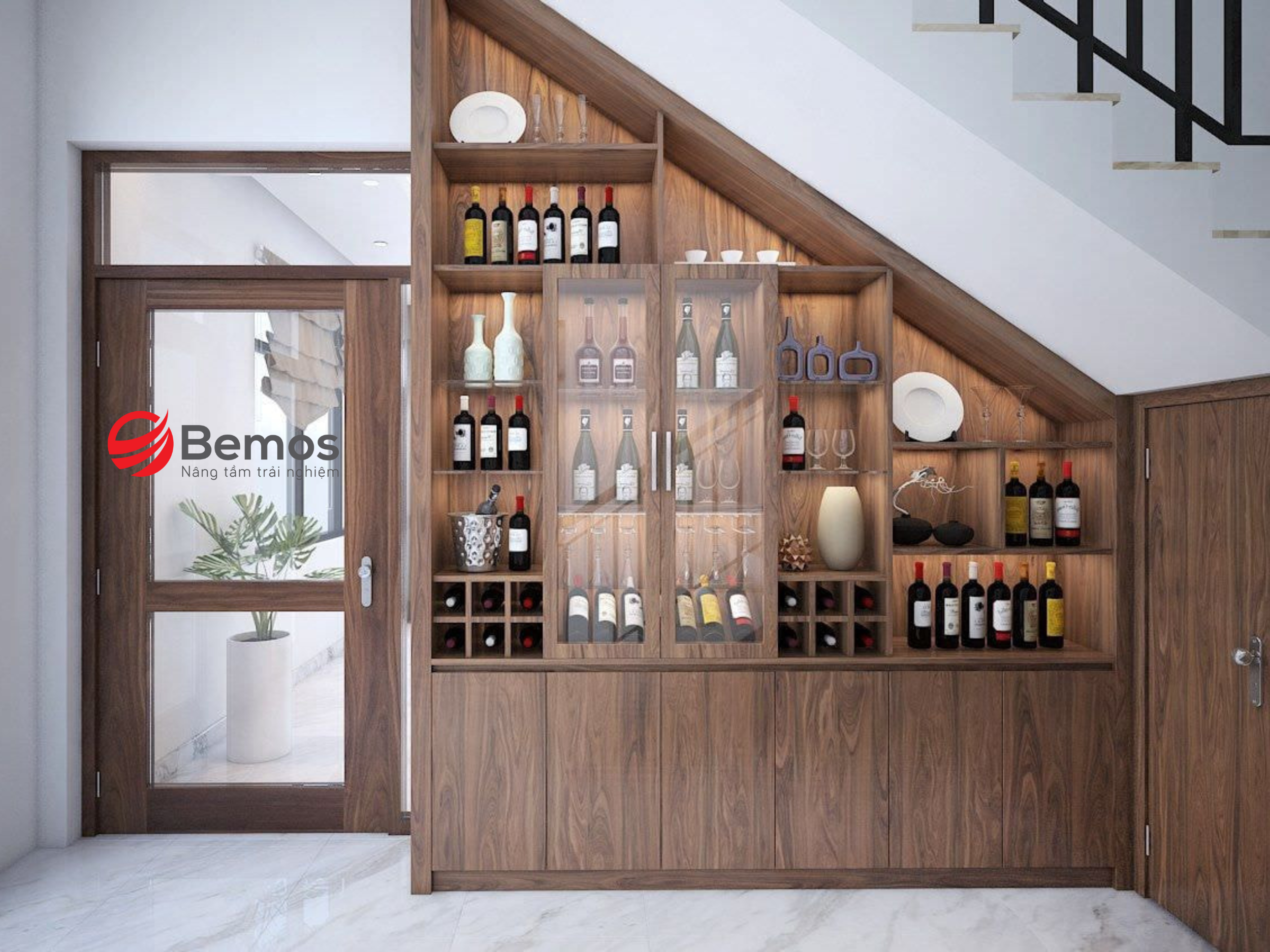 Tủ Rượu Ốp Tường - Kinh Nghiệm Thực Tế Chọn Và Bảo Quản