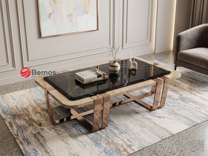 Liên hệ Bemos để được tư vấn miễn phí về bàn ăn mặt đá chân sắt