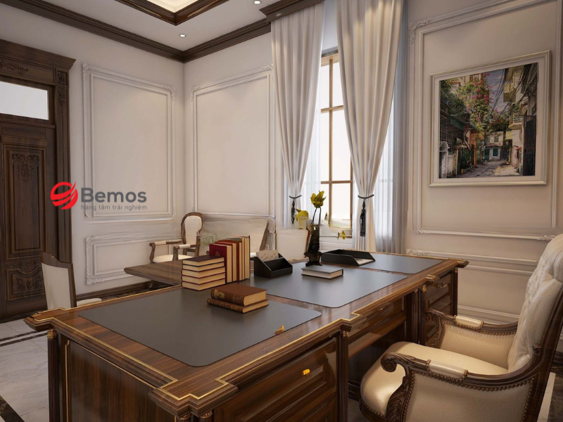 Các loại bàn giám đốc tân cổ điển được nhiều nhà lãnh đạo yêu thích