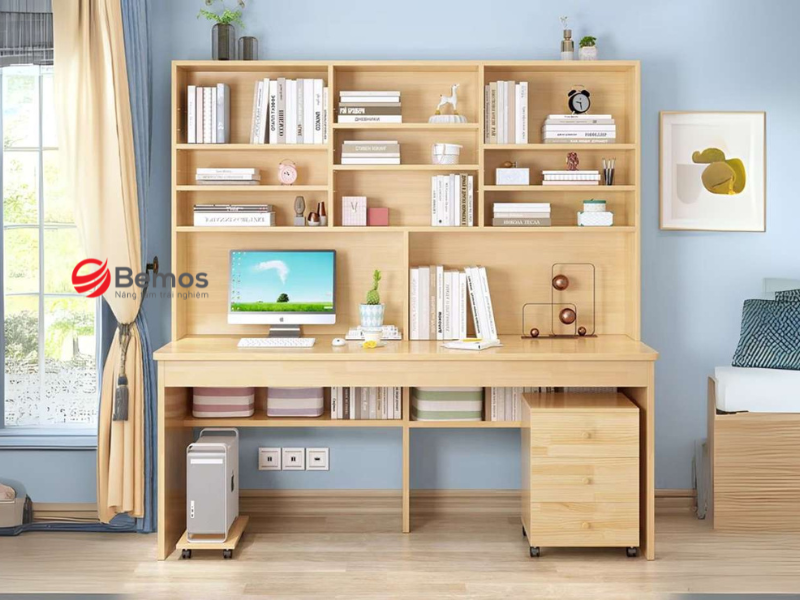 Mẹo chọn bàn học gỗ cao su chất lượng