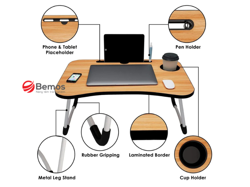 Tiêu chí chọn bàn học trên giường phù hợp