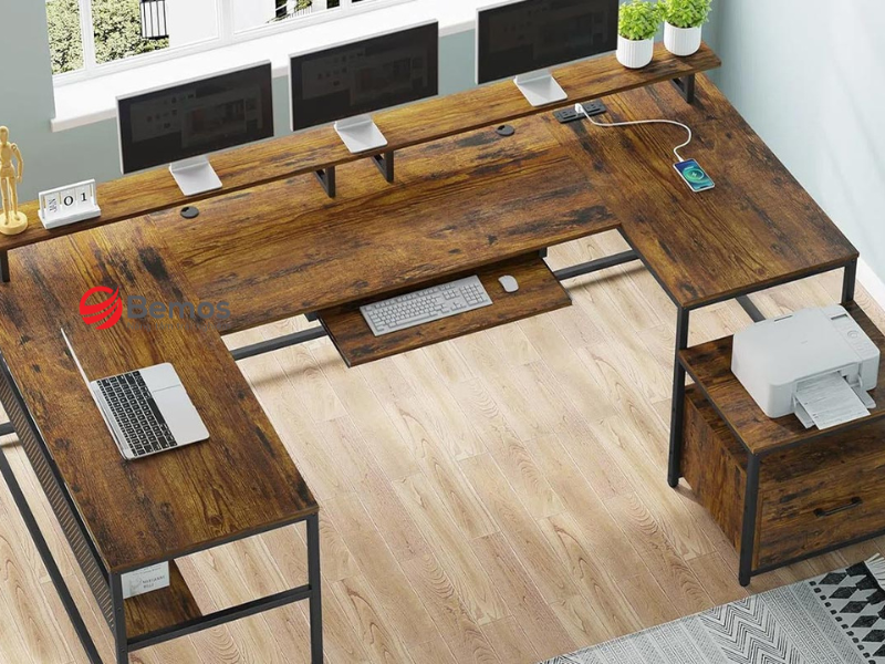 Bàn làm việc chữ U