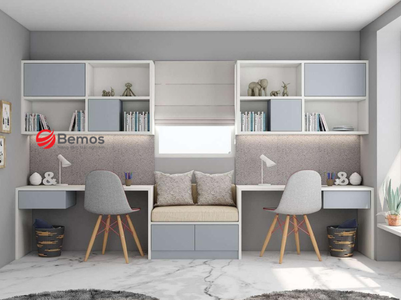 Hướng dẫn chọn mua bàn làm việc kèm giá sách phù hợp