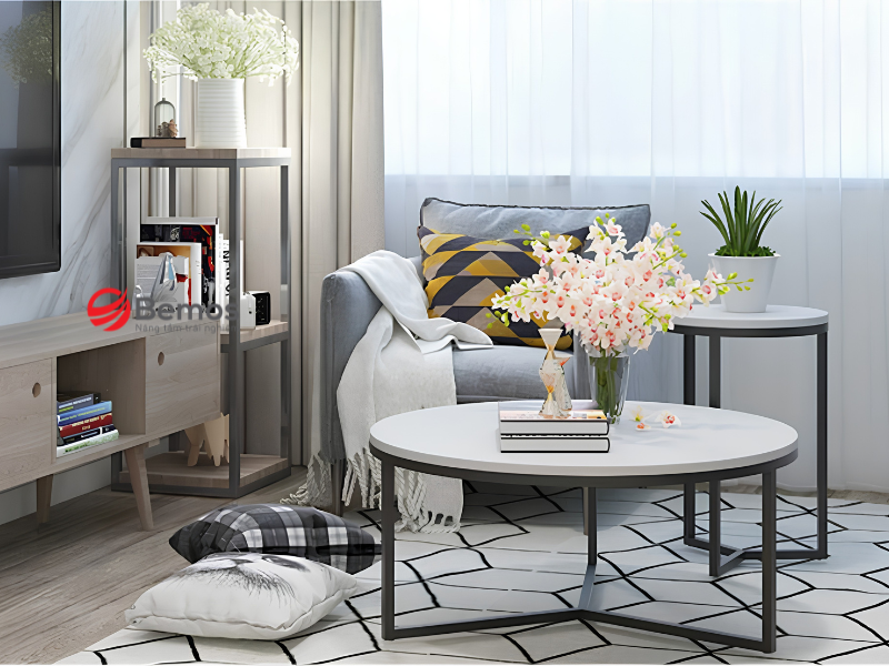 Bàn Sofa Chân Sắt: Gọi Tên Đúng 4 Loại Trước Khi Mua Nhầm