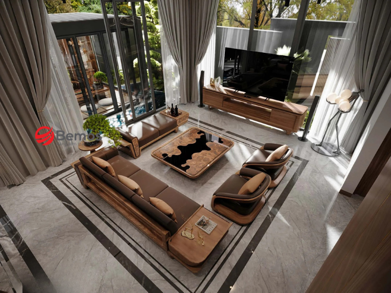 Cách Bố Trí Sofa Phòng Khách Theo Nguồn Sáng: Đúng Hướng, Phòng Đẹp Gấp Đôi