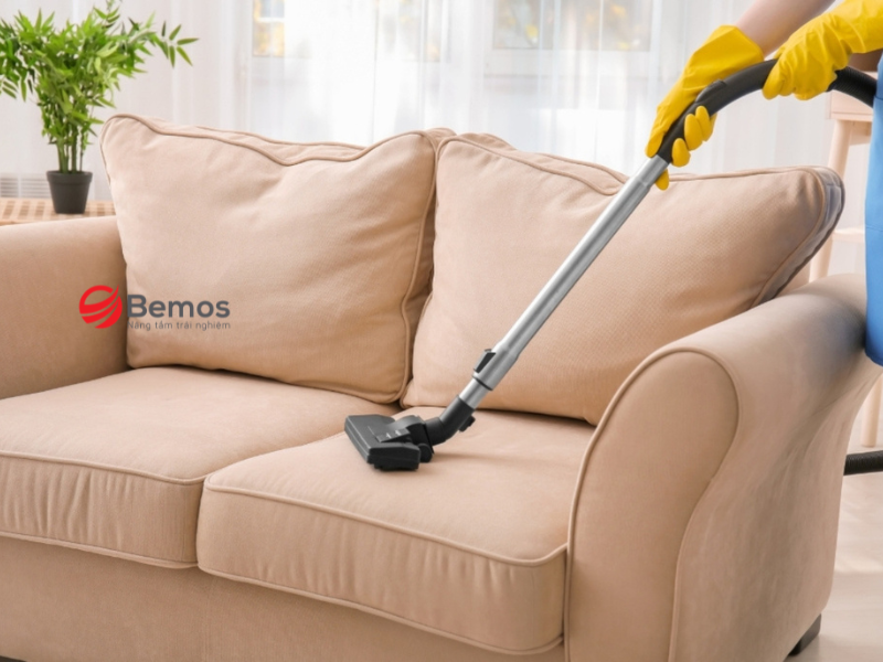 Cách giặt ghế sofa da tại nhà